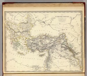 Het Turkse Rijk in Europa en Azië met het Koninkrijk Griekenland door Society for the Diffusion of Useful Knowledge